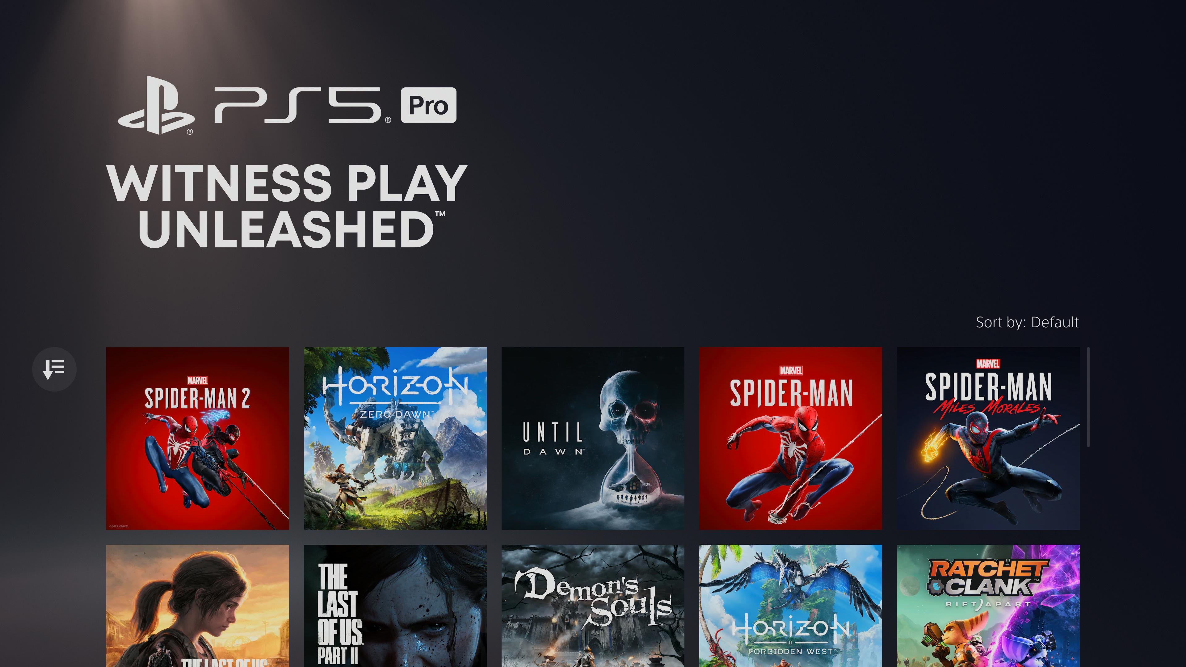 PS5 Pro Games in