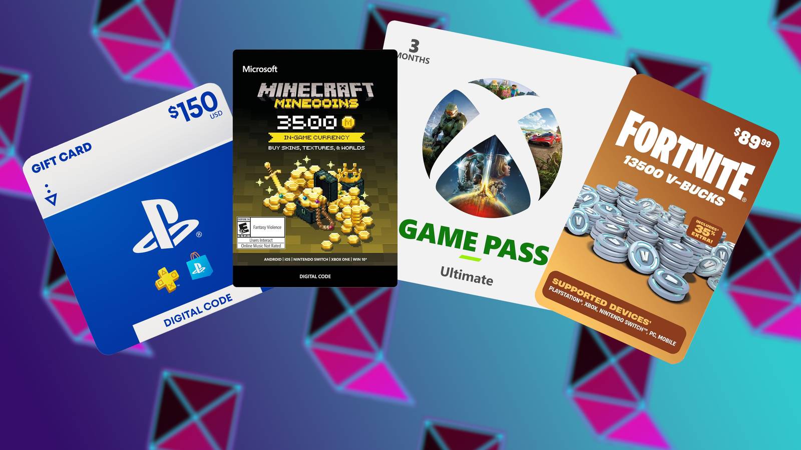 Gaming Gift Cards