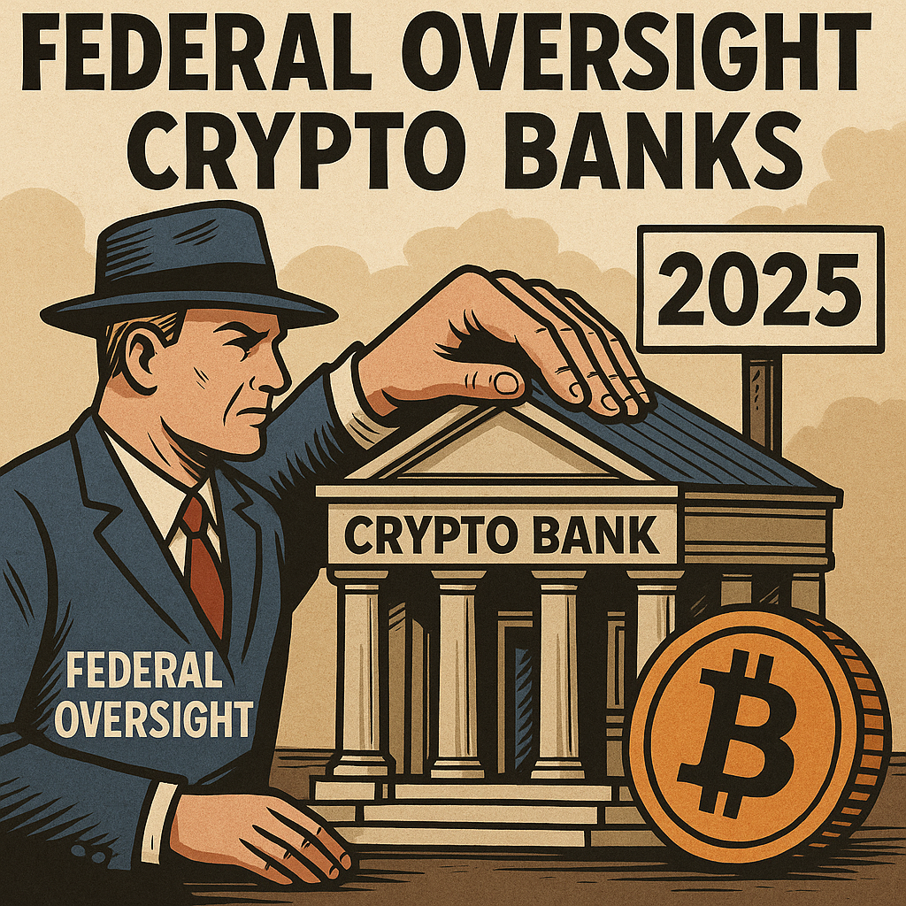 federal oversight crypto banks 2025