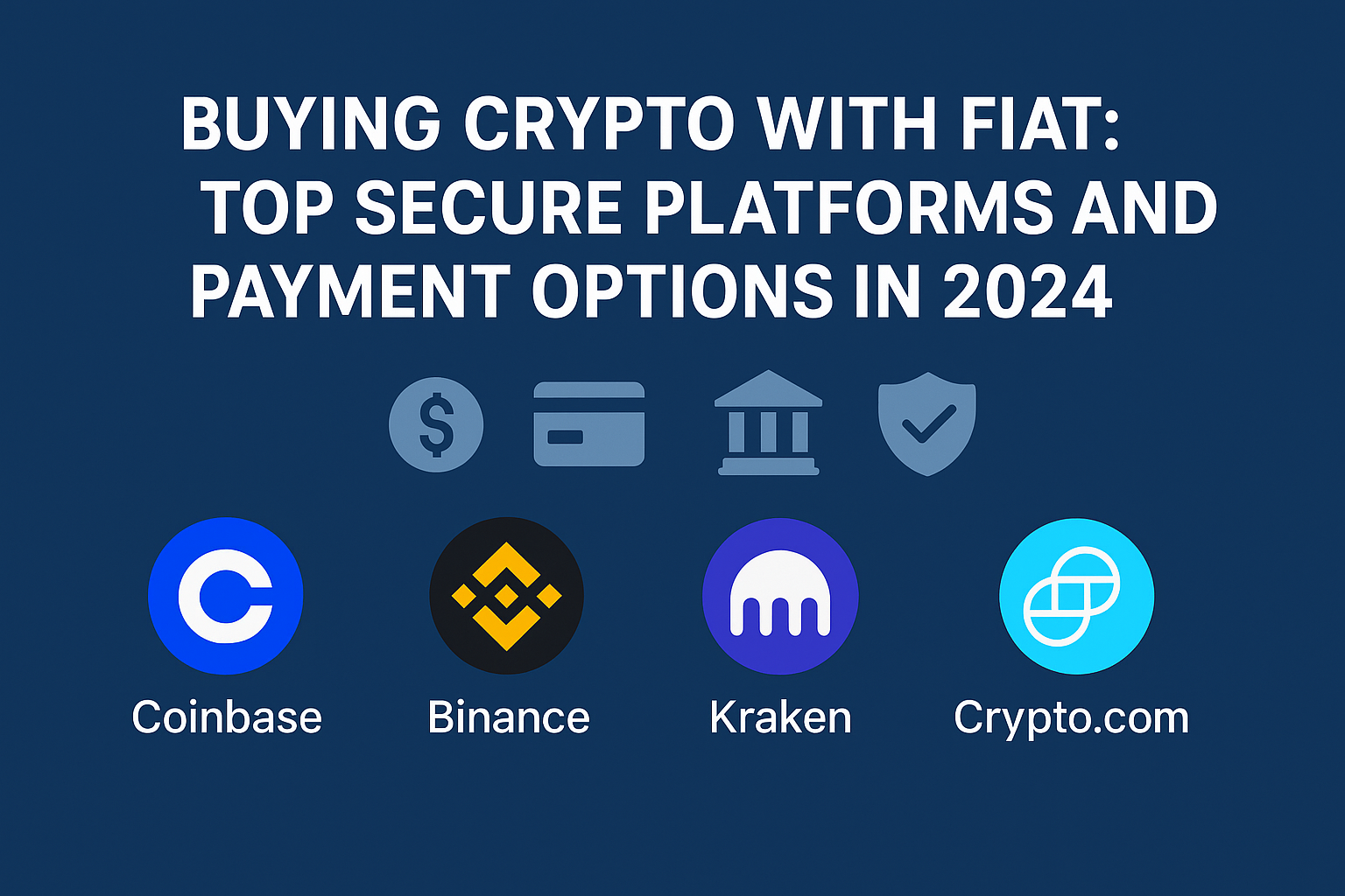 Buying Crypto With Fiat: Top Secure Platforms and Payment Options in 2024