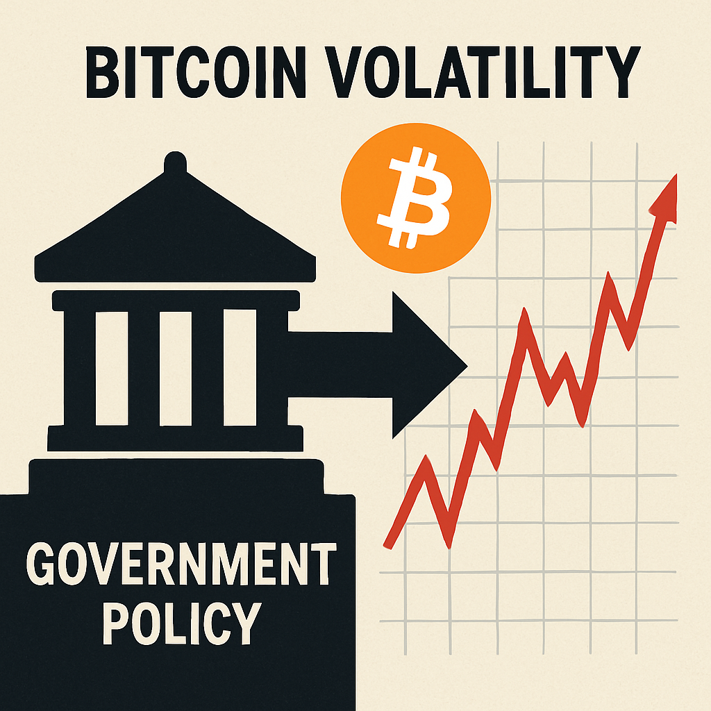 government policy changes bitcoin volatility