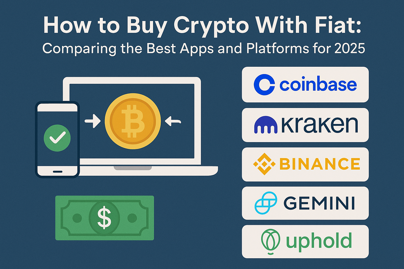 How to Buy Crypto With Fiat: Comparing the Best Apps and Platforms for 2025