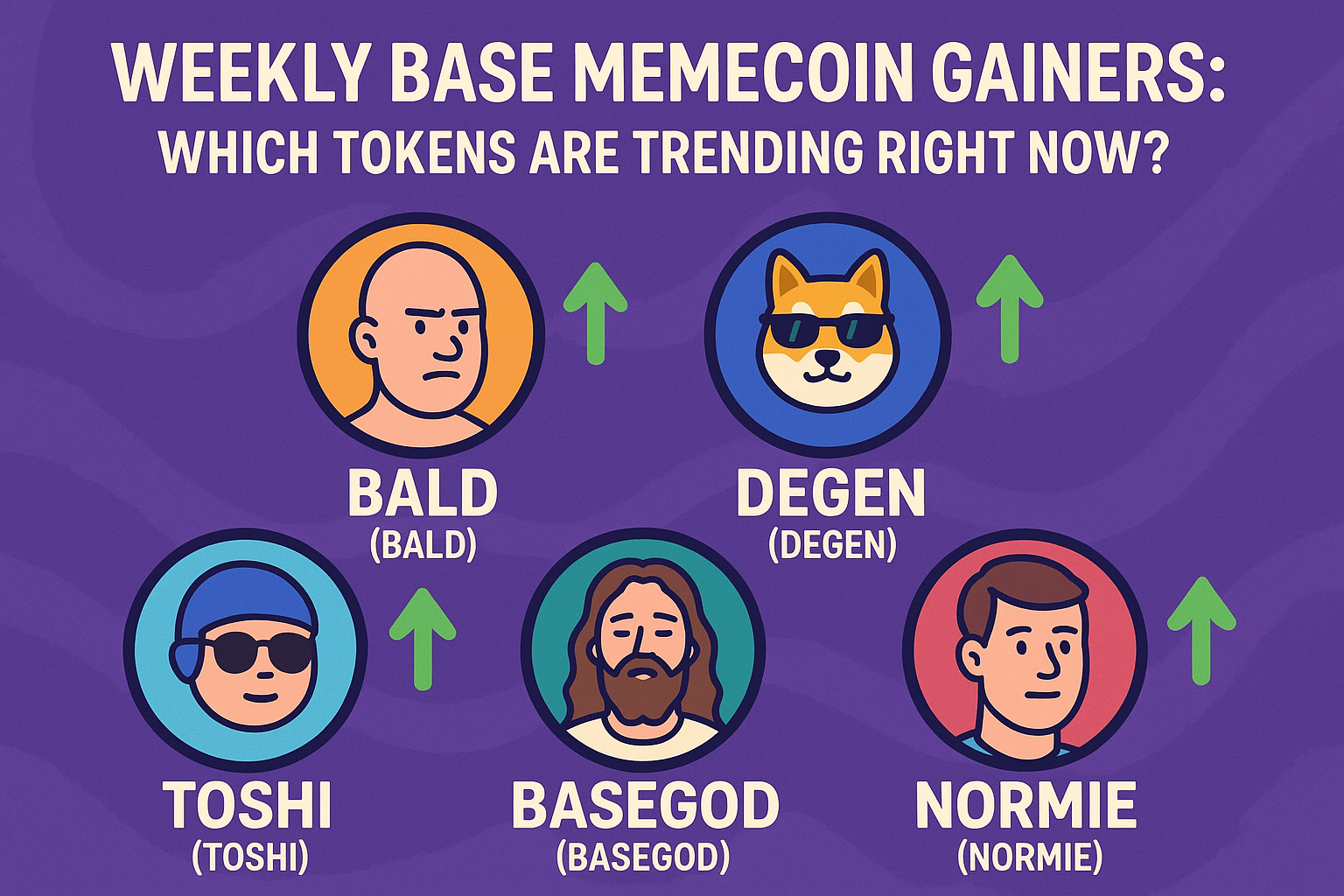 Weekly Base Memecoin Gainers: Which Tokens Are Trending Right Now?